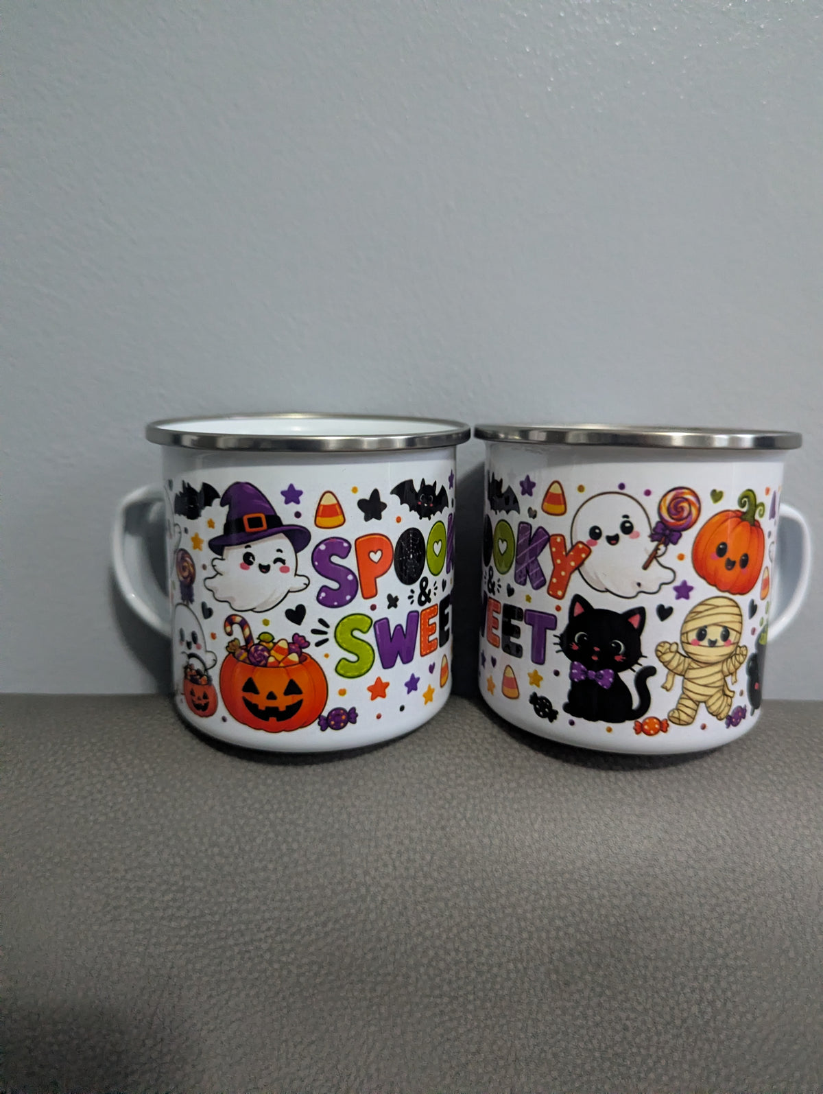 12oz Enamel Camping Mug