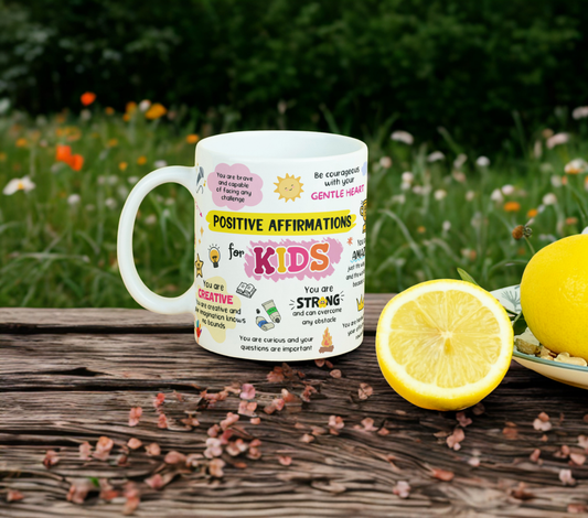 Kids Affirmations MUG SUBLIMATION PRINT