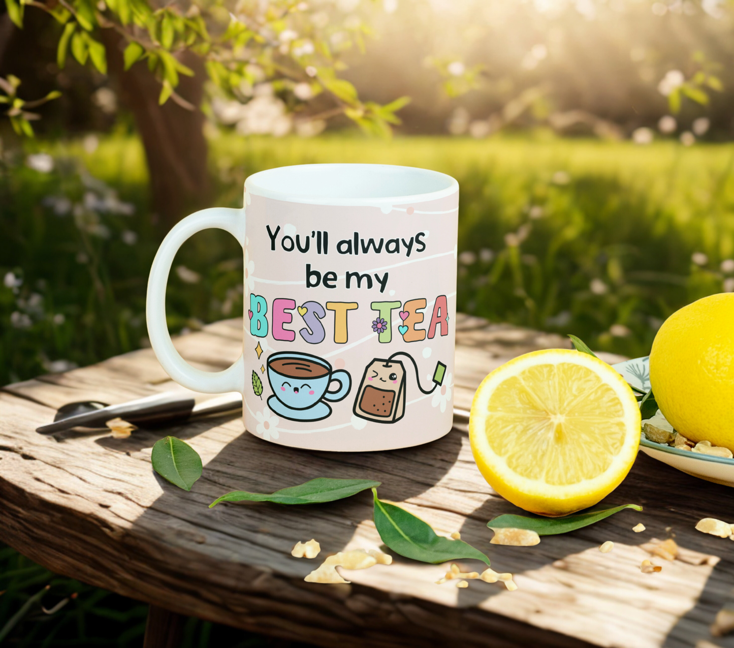 You'll always be my best tea 11oz SUBLIMATION PRINT