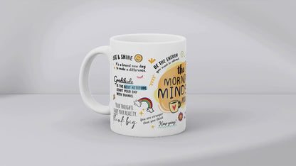 Morning Mindset 11oz Mug Sublimation print