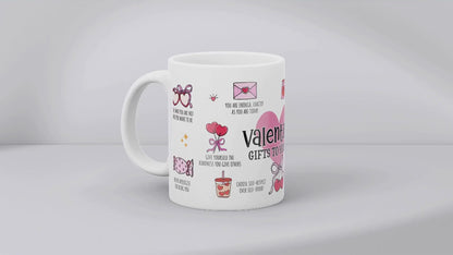 Valentine’s Self Love 11oz Coffee Mug Sublimation print