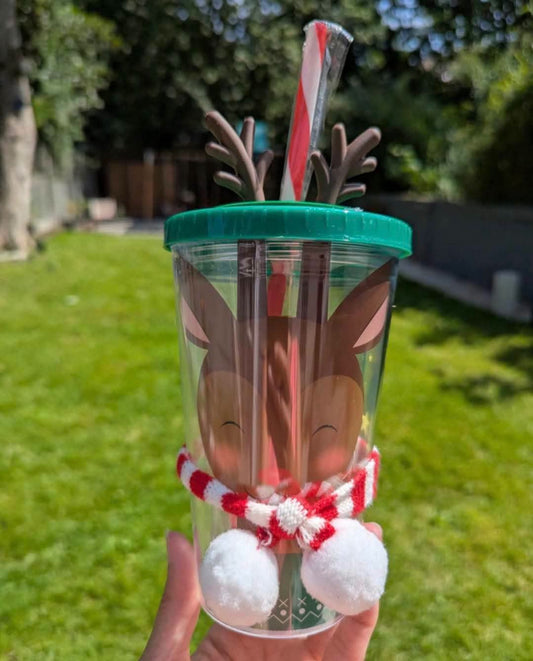 FESTIVE REUSABLE PLASTIC CUP
