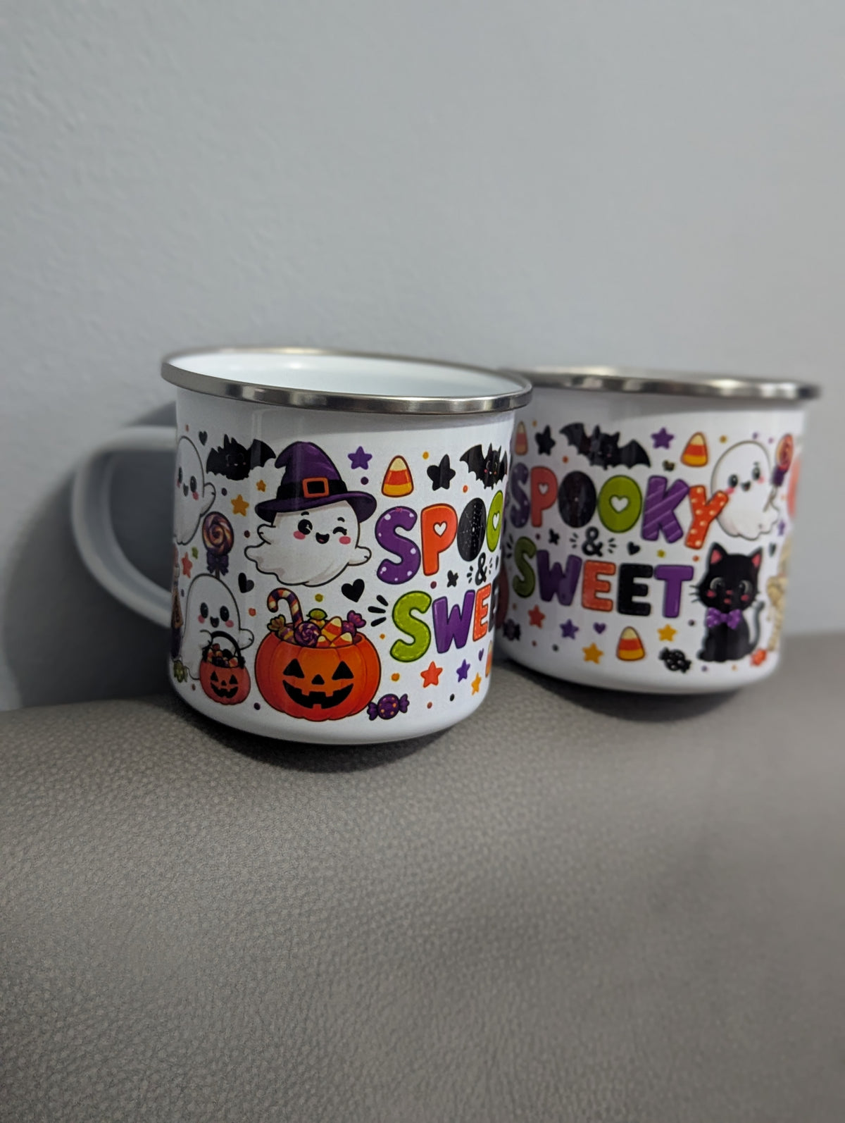 12oz Enamel Camping Mug