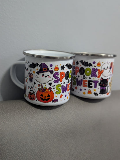 12oz Enamel Camping Mug