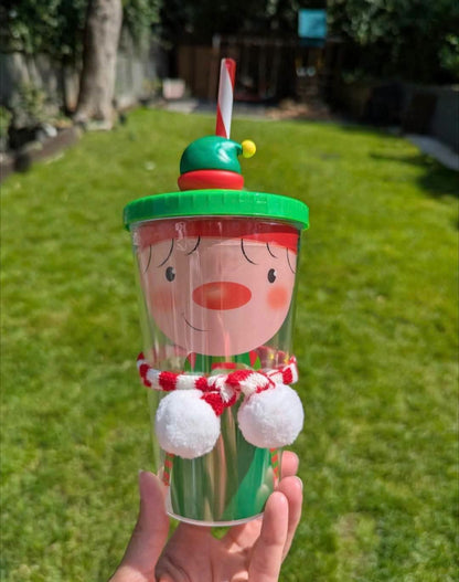 FESTIVE REUSABLE PLASTIC CUP