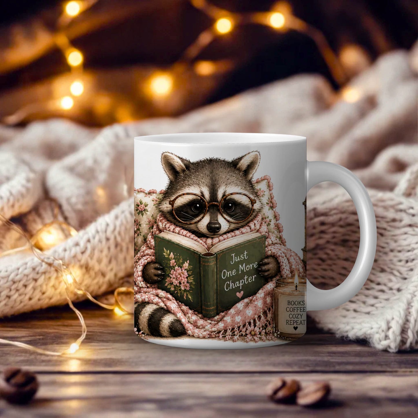 Cosy Mug - raccoon