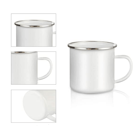 12oz SUBLIMATION CAMPING MUG